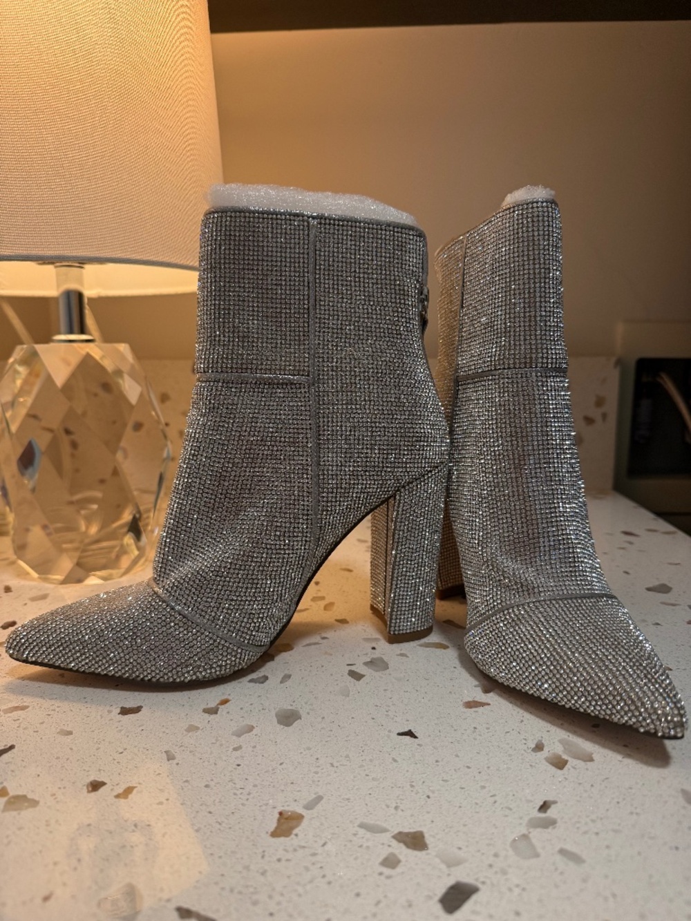 New Steve Madden rhinestone boots